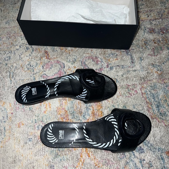 Cavalli black sandals - Picture 4 of 6